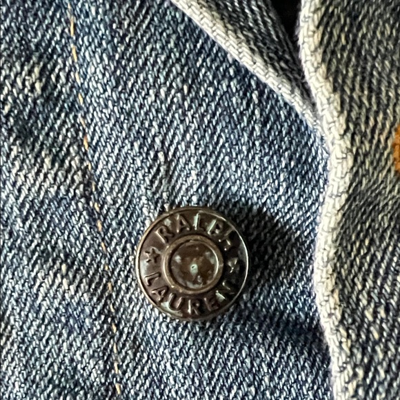 Ralph Lauren Indigo Floral Denim - Picture 4 of 7